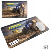 PODKŁADKA POD MYSZKĘ MYSZ WZORY DO WYBORU - TRAKTORY NEW HOLLAND 20x24cm