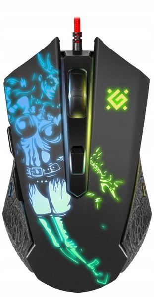 MYSZ MYSZKA GAMINGOWA KOMPUTEROWA DLA GRACZY RGB LED 3200 DPI DO PC LAPTOP zdjęcie 5