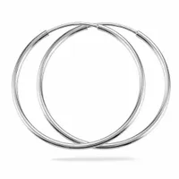 Kolczyki koła srebrne pr 925 kółka 30 mm 1 para