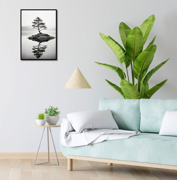 Plakat 39,5x55cm Samotne Drzewo zdjęcie 4