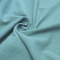 brudny turkus - Muślin - 100% bawełna 130g/m2