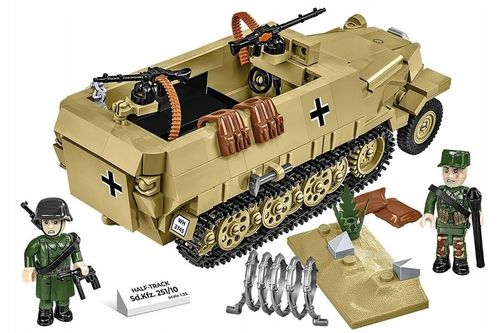 Klocki COBI 3130 transporter opancerzony Half-Track Sd.Kfz. 251/10 na Arena.pl