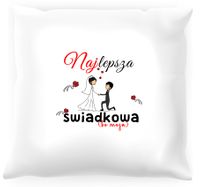 Poduszka -  Podziękowania dla świadkowej #03