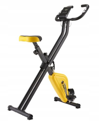 Rower Stacjonarny Składany Treningowy Rowerek do Ćwiczeń Fitness do 110kg na Arena.pl