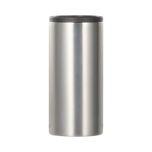 Cooler do puszki 350 ml do sublimacji - srebrny zdjęcie 3