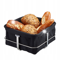 GEFU Kosz Brunch 22x11,5cm na pieczywo czarny