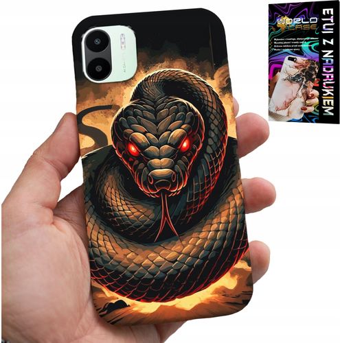 ETUI DO XIAOMI REDMI A1 - WĄŻ, WĘŻE KOBRA GRZECHOTNIK CASE + FOLIA na Arena.pl
