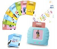 Czytnik KART NAUKI ANGIELSKIEGO WCZESNEJ JĘZYKA 112 kart 224 słówek