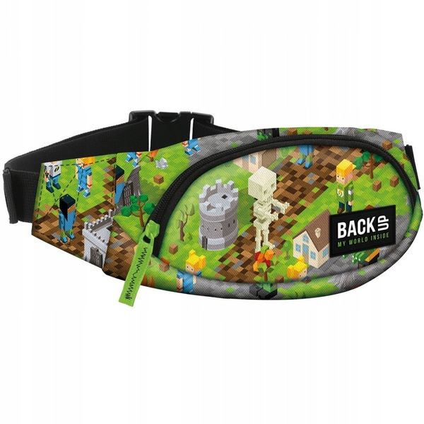 SASZETKA NERKA BackUP na pas torba GAME LEVEL dla fana gry MINECRAFT zdjęcie 1