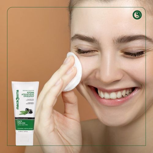 MACROVITA naturalny peeling do twarzy z bio-oliwą i białą herbatą 50ml na Arena.pl