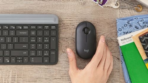 Logitech Pebble Mouse 2 M350s kolor szary na Arena.pl