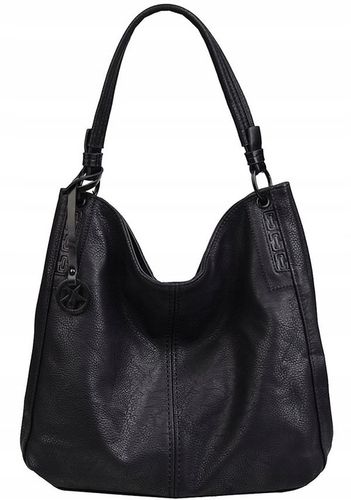 TOMMASINI TOREBKA damska WOREK na ramię pasek czarny na Arena.pl