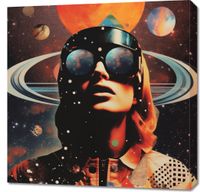 Obraz 70x70cm Kosmiczne Wizje