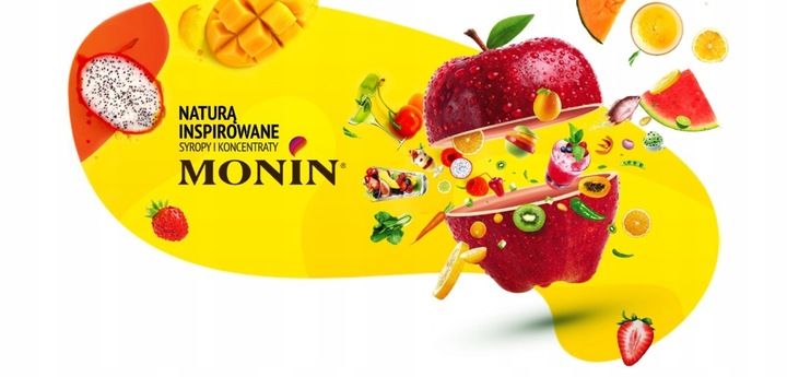 MONIN Puree Passion Fruit - puree marakuja 1l zdjęcie 4