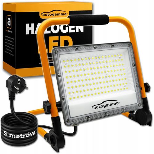 Halogen LED Naświetlacz Lampa 100W 10000LM 4000K Oświetlenie Garaż na Arena.pl