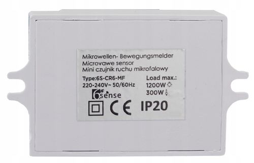 CZUJNIK RUCHU ZMIERZCHU MIKROFALOWY SENSOR CZUJKA DO LED PIR na Arena.pl