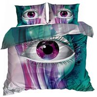 Pościel 3D bawełna satyna 160x200cm OKO