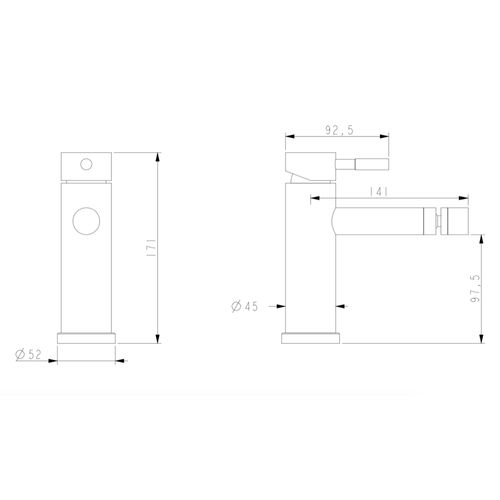 Bateria bidetowa WEZER EKO2A-09 na Arena.pl