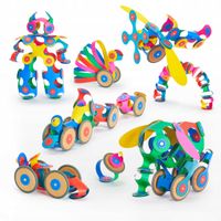 Klocki magnetyczne Clixo Wheel Pack Creator 72