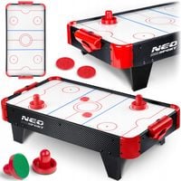 CYMBERGAJ STÓŁ do GRY AIR HOCKEY POWIETRZNY HOKEJ DLA DZIECI GRA 80x42cm
