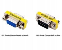Łącznik Adapter Gender VGA - VGA wtyk gniazdo 5 Par