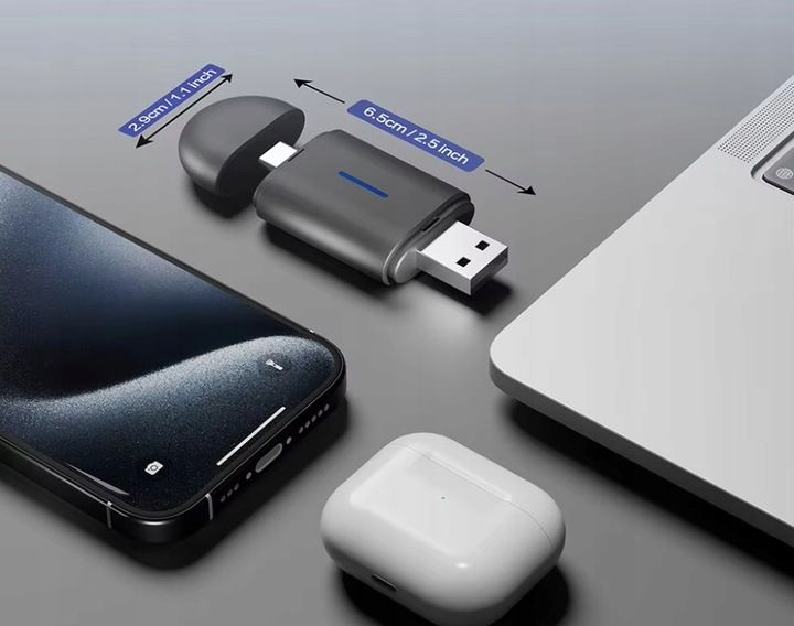 AI&JL BEZPRZEWODOWY ADAPTER SAMOCHODOWY USB DO ANDROID AUTO APPLE zdjęcie 5