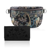 zestaw prezentowy dla niej zup-54 saszetka skórzana na pas t-36-g portfel d