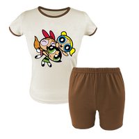 Krótka Piżama dziecięca Atomówki