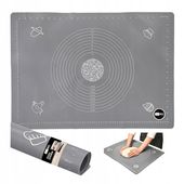 STOLNICA SILIKONOWA duża 50x70 cm mata kuchenna antypoślizgowa zwijana