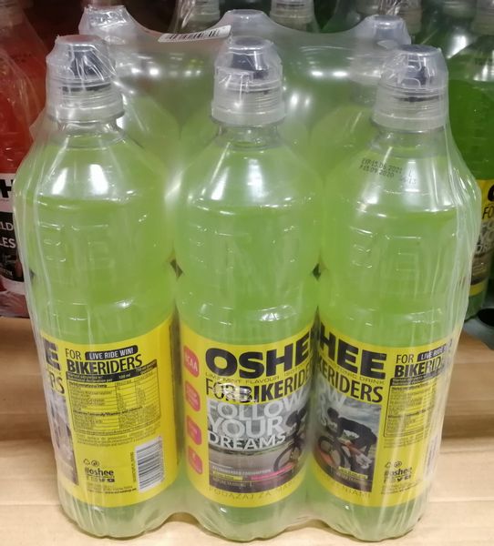 Oshee 750ml Isotonic - Limetkowo-miętowy - karton zdjęcie 1