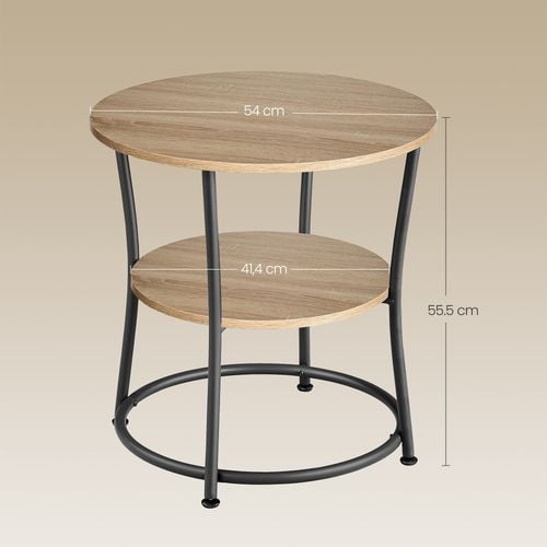 Stolik - sonoma - LET056B11 na Arena.pl