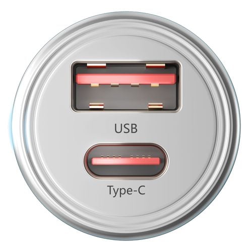 accessories - 3mk hyper car charger 30w pd qc pps usb 1a1c silver na Arena.pl