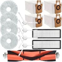 ZESTAW szczotki filtry worki do Xiaomi Mi Robot Vacuum X20+ S20+ X10+ S10+