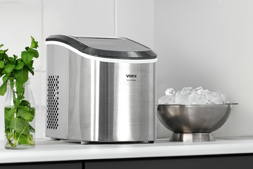 MOCNA KOSTKARKA DO LODU MASZYNA DO KOSTEK INOX S/L 12kg/dzień 240W+GRATIS na Arena.pl