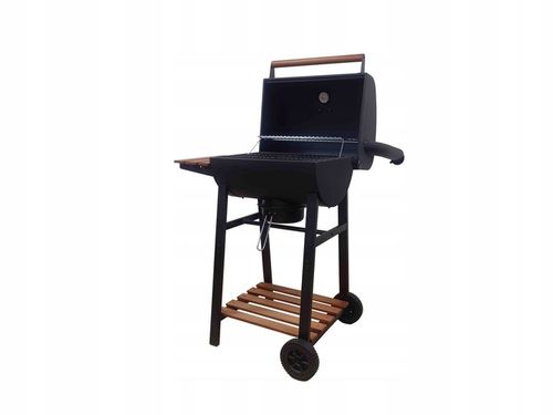 GRILL WĘGLOWY DEKRAFT BECZKA Z RUSZTEM ŻELIWNYM, DREWNO,KOMIN na Arena.pl