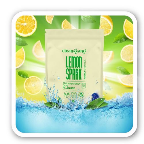 Kapsułki Tabletki do zmywarki All in One Lemon 30 szt Power niemieckie 12w1 na Arena.pl