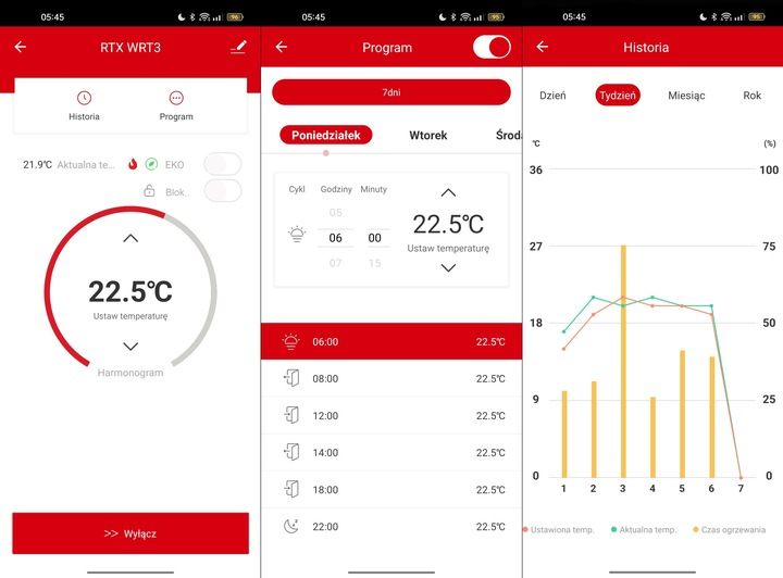 Głowica Termostatyczna RTX Termostat Inteligentny ZigBee TUYA Smart zdjęcie 9