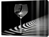 Obraz 90x70cm Refleksje nad Szkłem