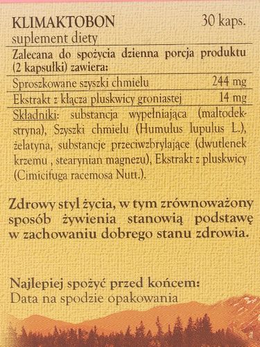 Klimaktobon - Bonimed - 30kaps na Arena.pl