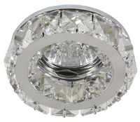 SK-83 CH/TR MR16 1x50W chrom opr. strop. dekoracyjna okragła kryształ