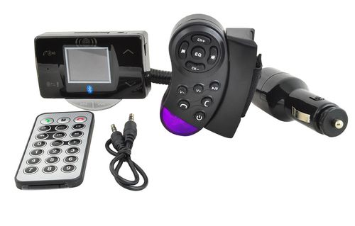 Transmiter Bluetooth FM MP3 SD USB Pałąk 2 Piloty 331 na Arena.pl