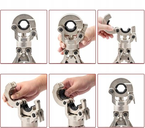 ZACISKARKA DO RUR PEX-AL-PEX PRASA RĘCZNA 16 20 26 32 8 MATRYC TYP U V M TH na Arena.pl