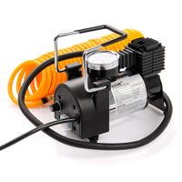 KOMPRESOR METEOR W ETUI do piłek, materacy, dętek, pontonów 240V manometr