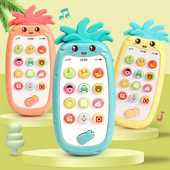 Telefon Muzyczny Ananas  Interaktywny Dla Malucha Do zabawy