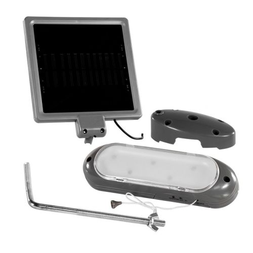 Lampa solarna naścienna LED na Arena.pl