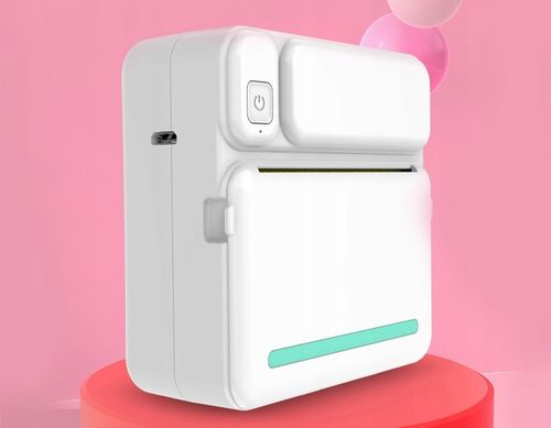 MINI DRUKARKA TERMICZNA DO ZDJĘĆ NOTATEK ETYKIET + 13 ROLEK GRATIS NAKLEJKI na Arena.pl