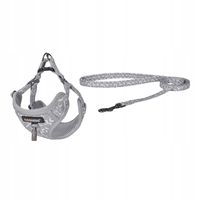 2 x Dogness Wygodny Zestaw Spacerowy Smycz Szelki Dla Psa 1,5m 35kg Bezucis
