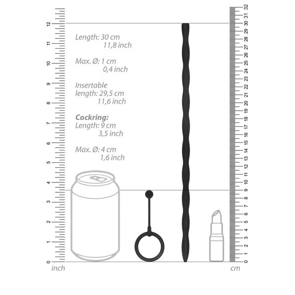 Silicone Plug Cockring Set zdjęcie 8