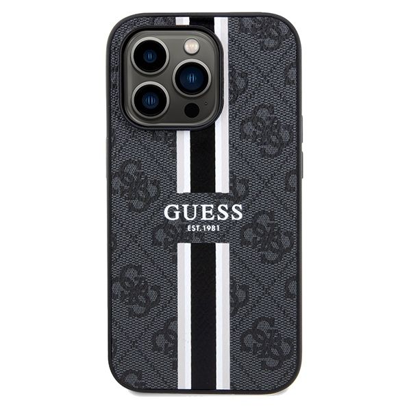 Etui Guess do iPhone 15 Pro Max, Czarny, MagSafe zdjęcie 3