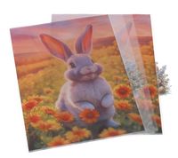 TOREBKI FOLIOWE NA CUKIERKI 5SZT WIELKANOC CELOFAN